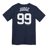 Judge Yankee Name & Number Tee - Denny's