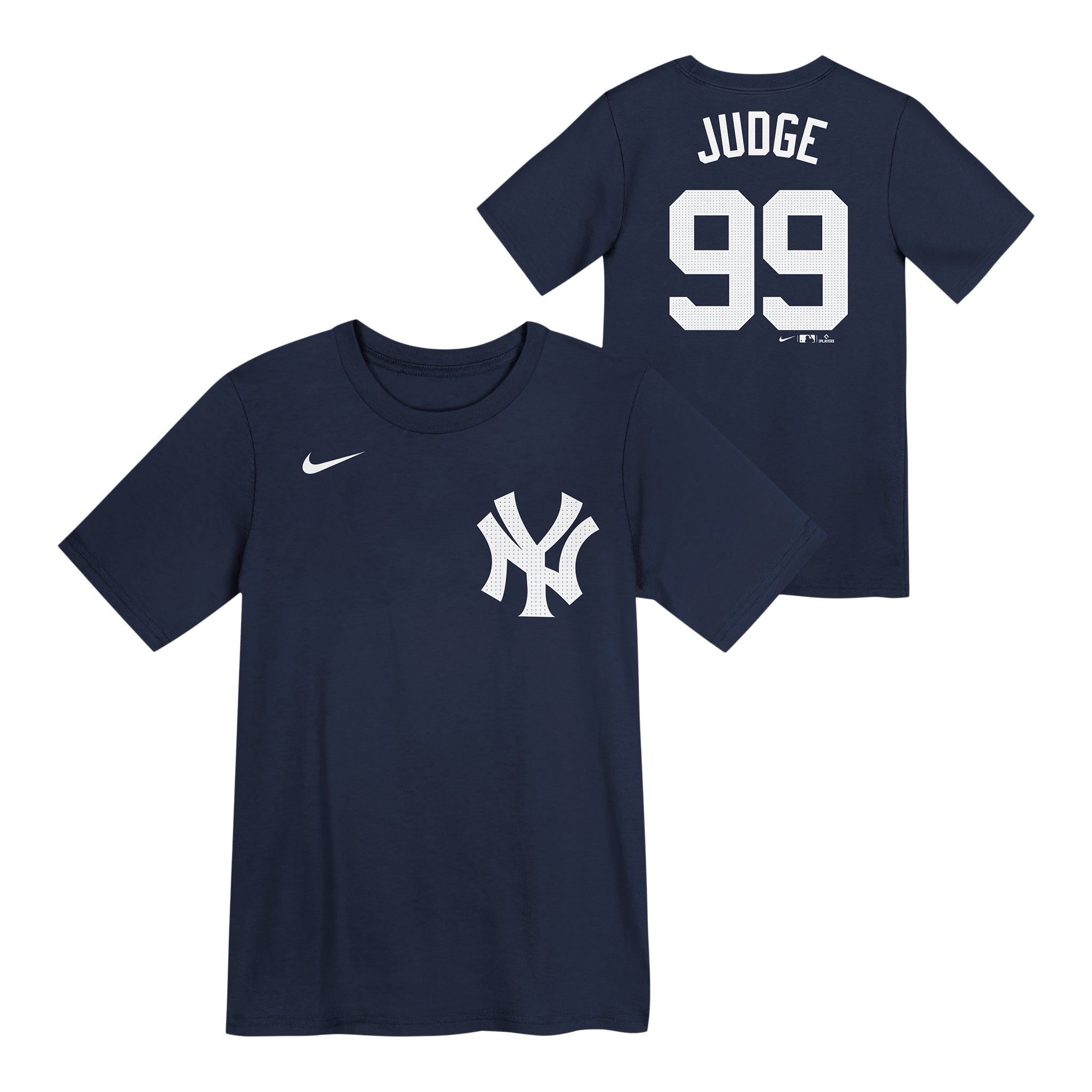 Judge Yankee Name & Number Tee - Denny's