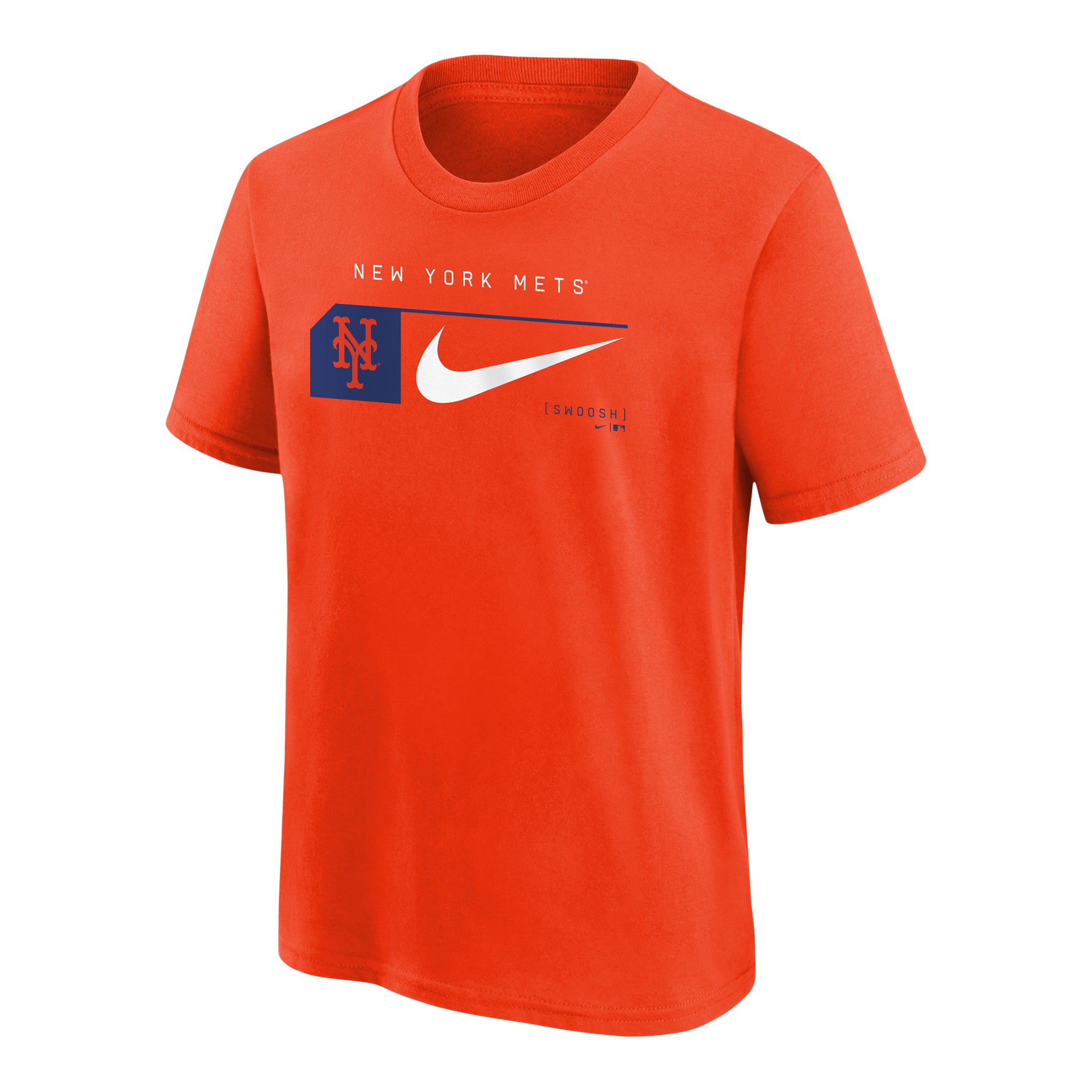 Mets Team Swoosh Lock Up Tee - Denny's