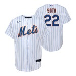 Soto Mets Home Replica Jersey - Denny's