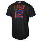 Lindor/Mets ALT Baseline Jersey