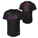Lindor/Mets ALT Baseline Jersey