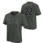 Soto Mets Name & Number Tee City Tee - Denny's