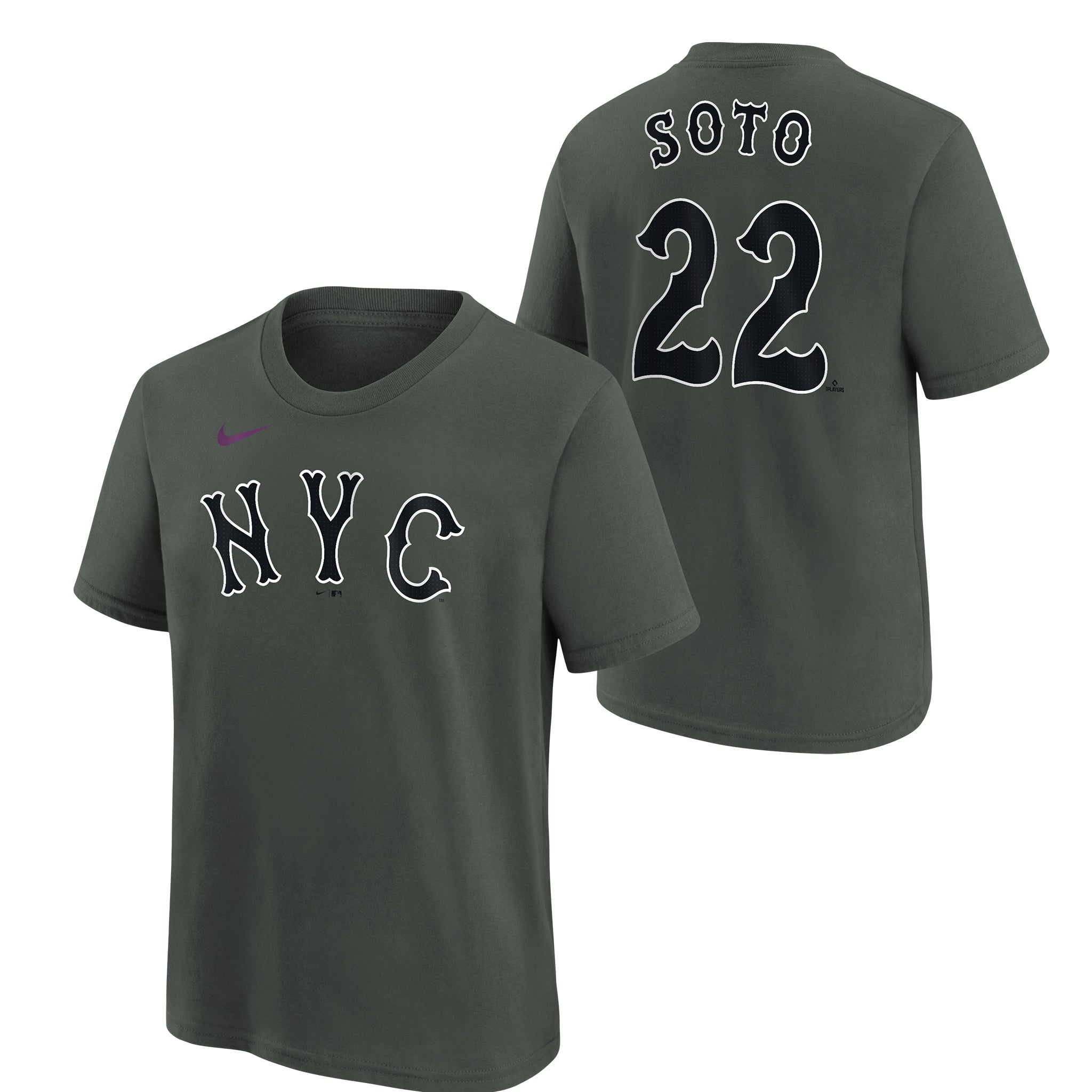 Soto Mets Name & Number Tee City Tee - Denny's