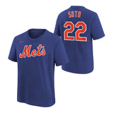 Soto Mets Name & Number Tee - Denny's