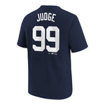 Judge Yankee Name & Number Tee - Denny's