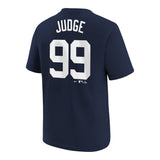 Judge Yankee Name & Number Tee - Denny's