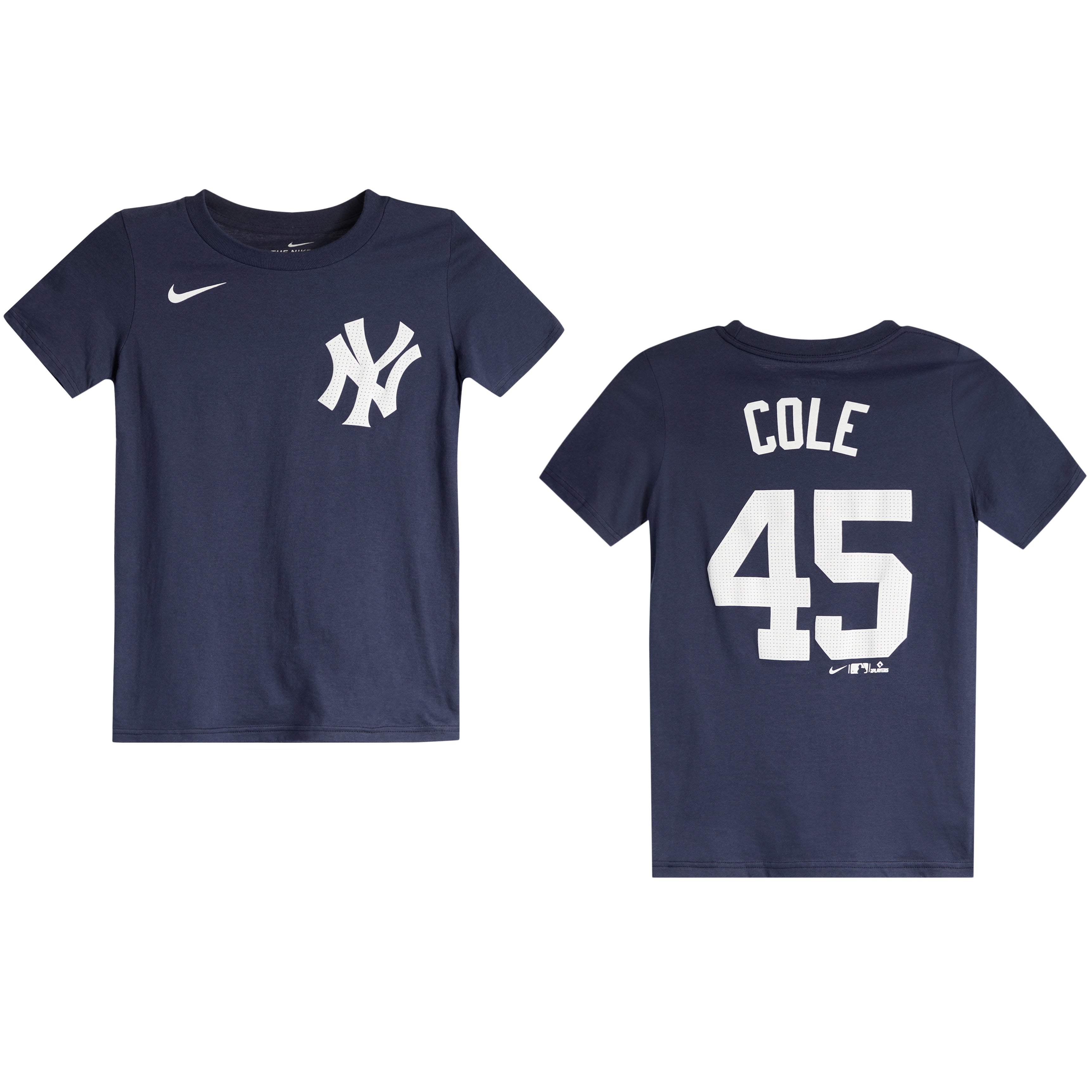 Cole Yankees Name & Number Tee - Denny's