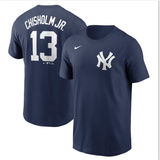 Chisholm Yankees Name & Number Tee - Denny's