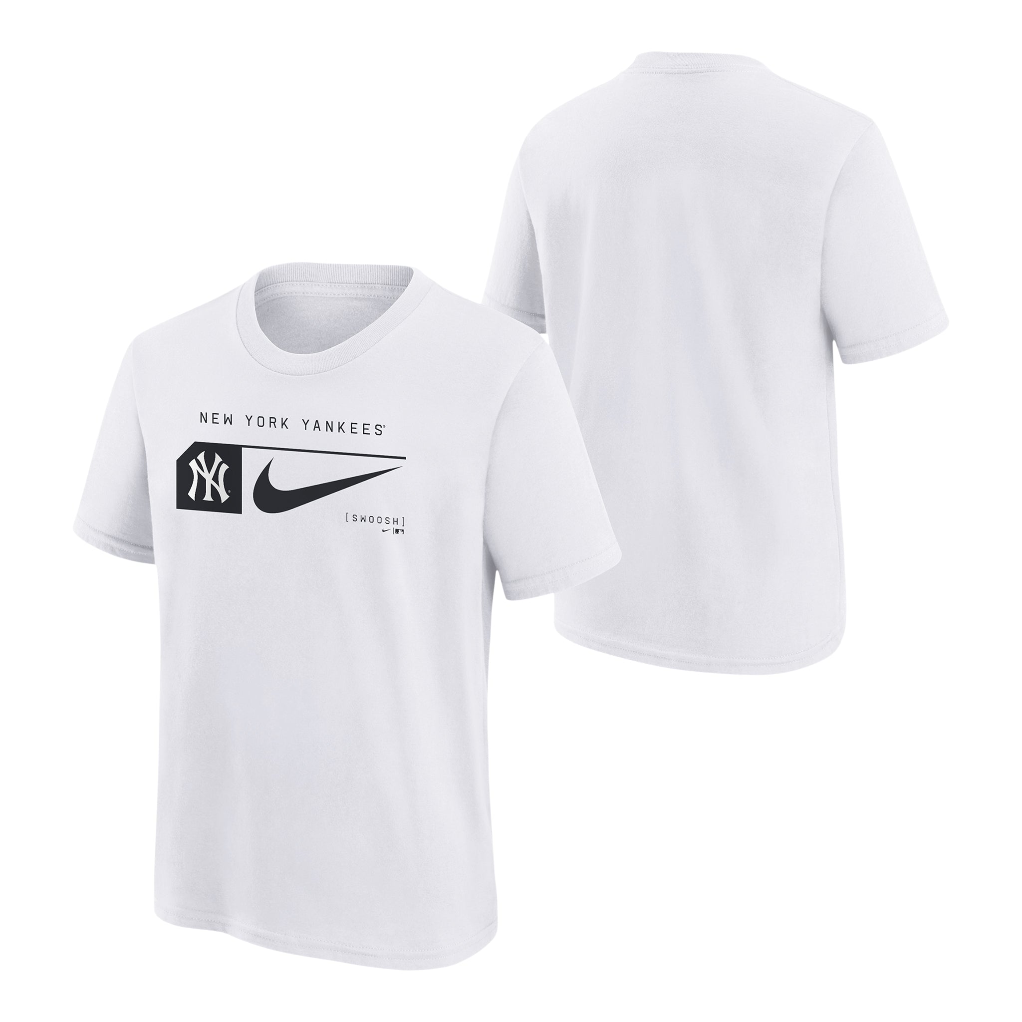 Yankee Team Swoosh Lock Up Tee - Denny's