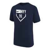 Yankees Legend Home Plate Icon Tee - Denny's