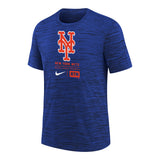 Mets Large Logo Velocity Tee - Denny's