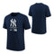 Yankees Large Logo Velocity Tee - Denny's