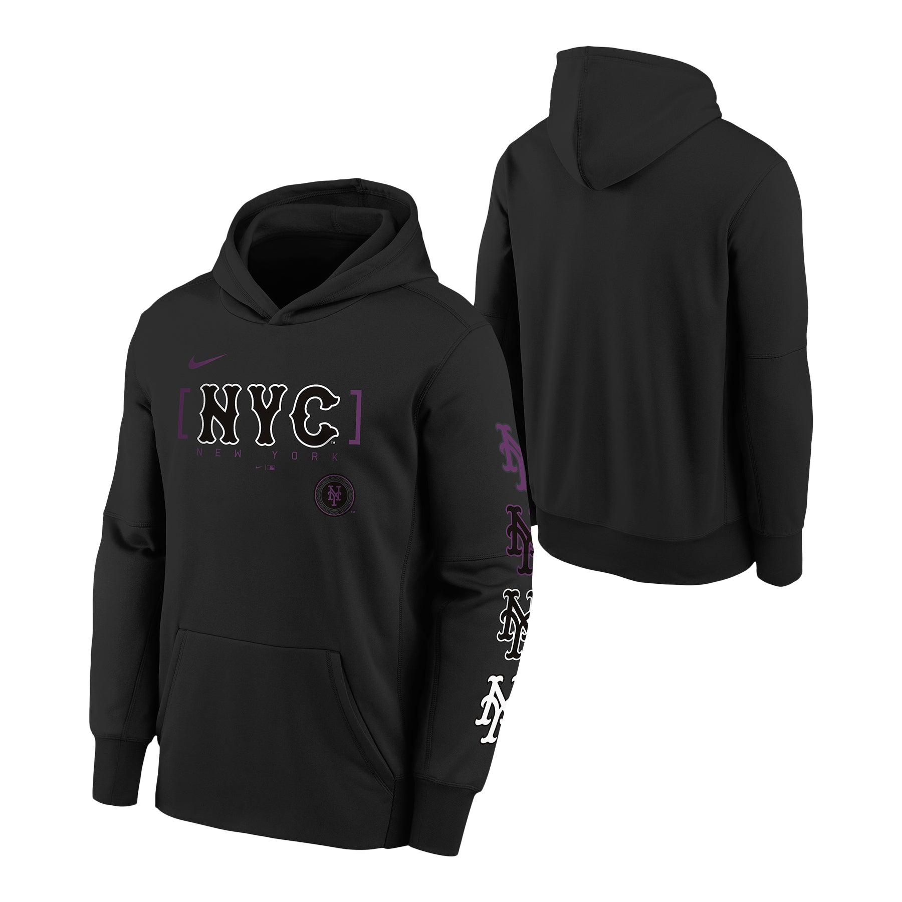 Mets City Connect Club Fleece Hoodie - Denny's