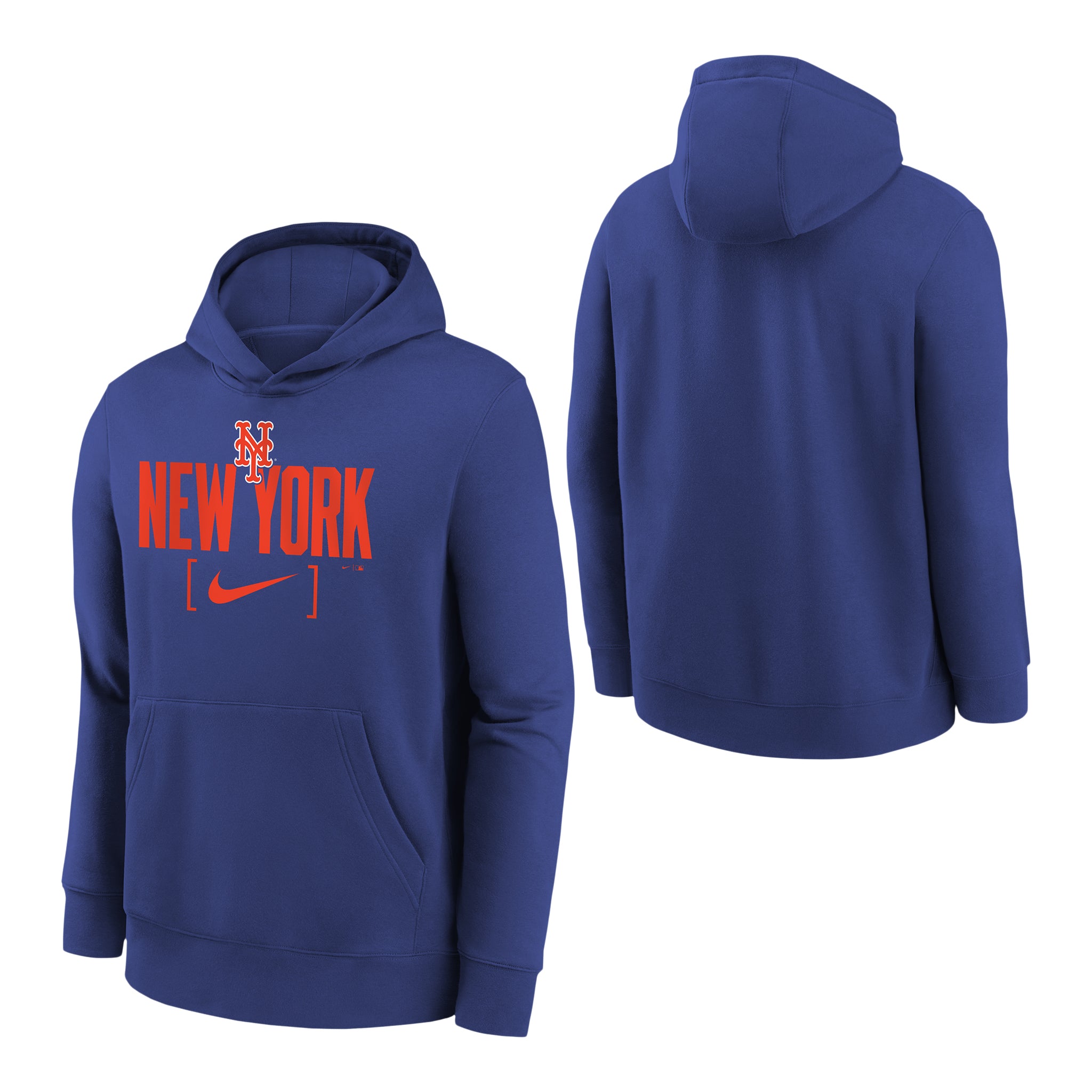 Mets Club Fleece Slack Hoodie - Denny's