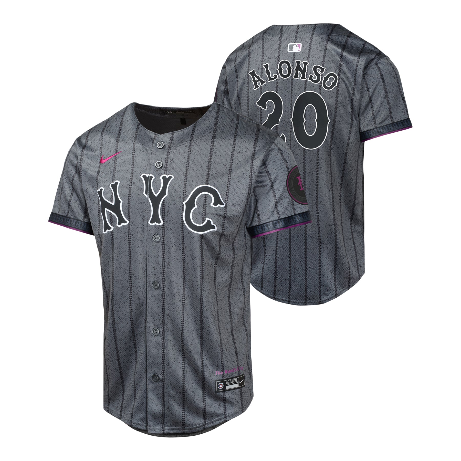 Alonso Mets Limited City Connect Jersey - Denny's