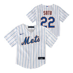 Soto Mets Home Replica Jersey - Denny's