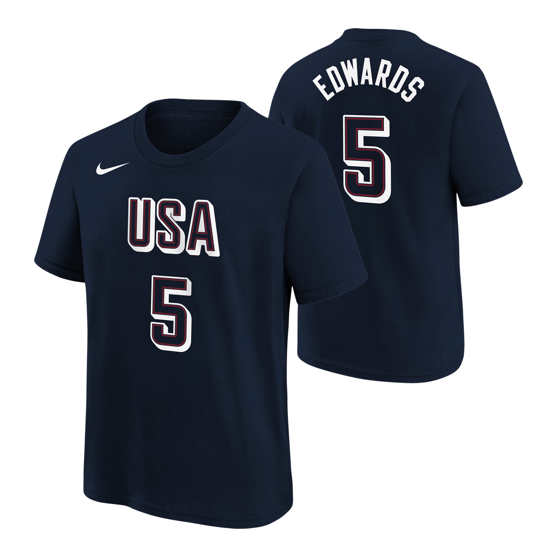 Edwards Timberwolves Olympics Tee - Denny's