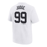 Judge Yankee Name & Number Tee - Denny's