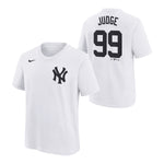 Judge Yankee Name & Number Tee - Denny's