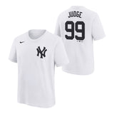 Judge Yankee Name & Number Tee - Denny's