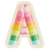 Rainbow Letter A Patch - Denny's