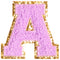 A Varsity Chenille Letter Sticker Patch - Denny's