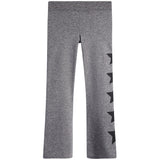 Soft Flare Legging With Black Stars