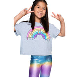 Rainbow Drip Short Sleeve Tee - Denny's