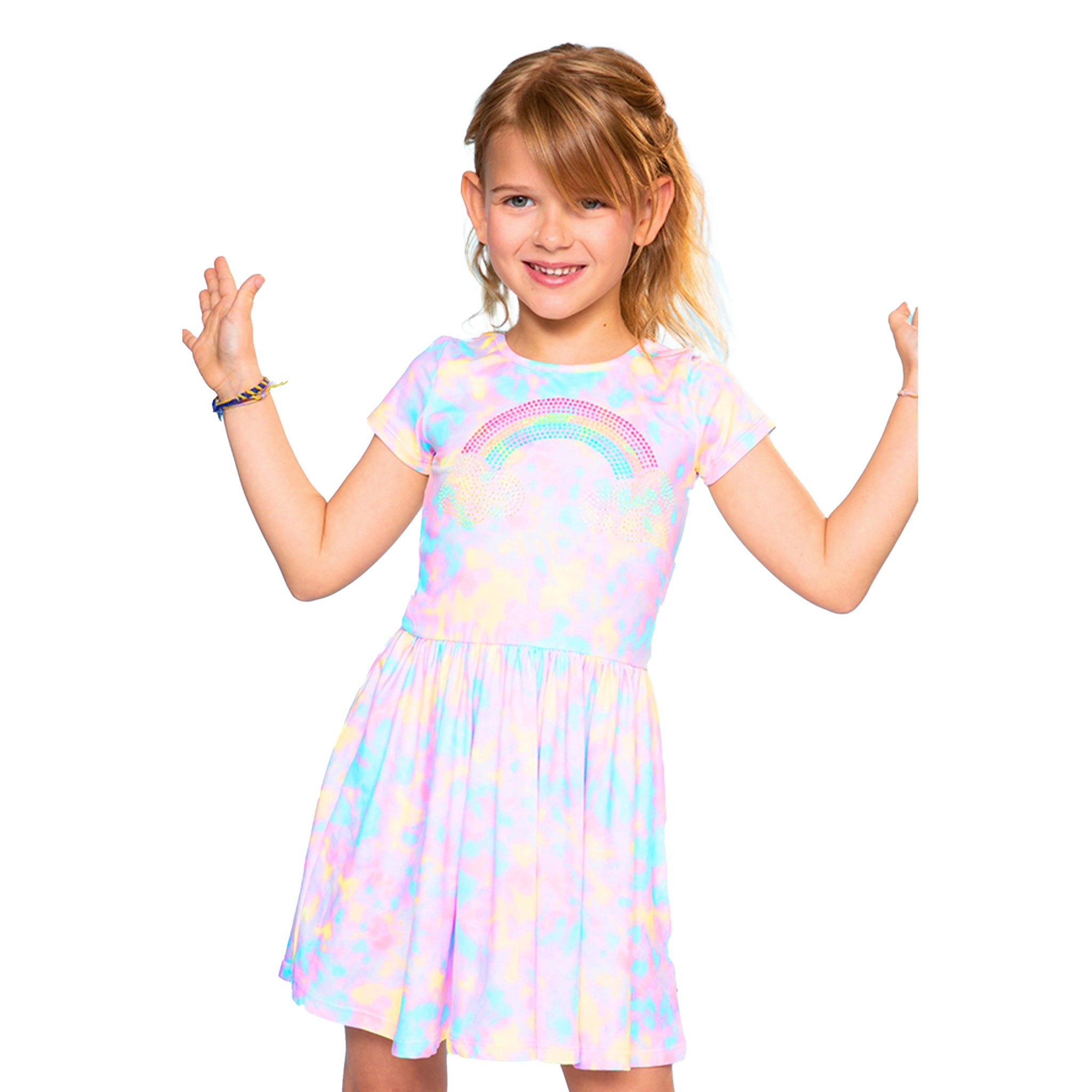 Tie Dye Rainbow Dress - Denny's