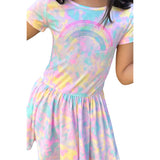 Tie Dye Rainbow Dress - Denny's