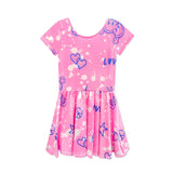 Allover Emojis Bleach Dress - Denny's