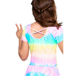 Allover Bows Short Sleeve Dress - Denny's