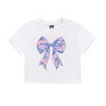 Floral Bow Tee - Denny's