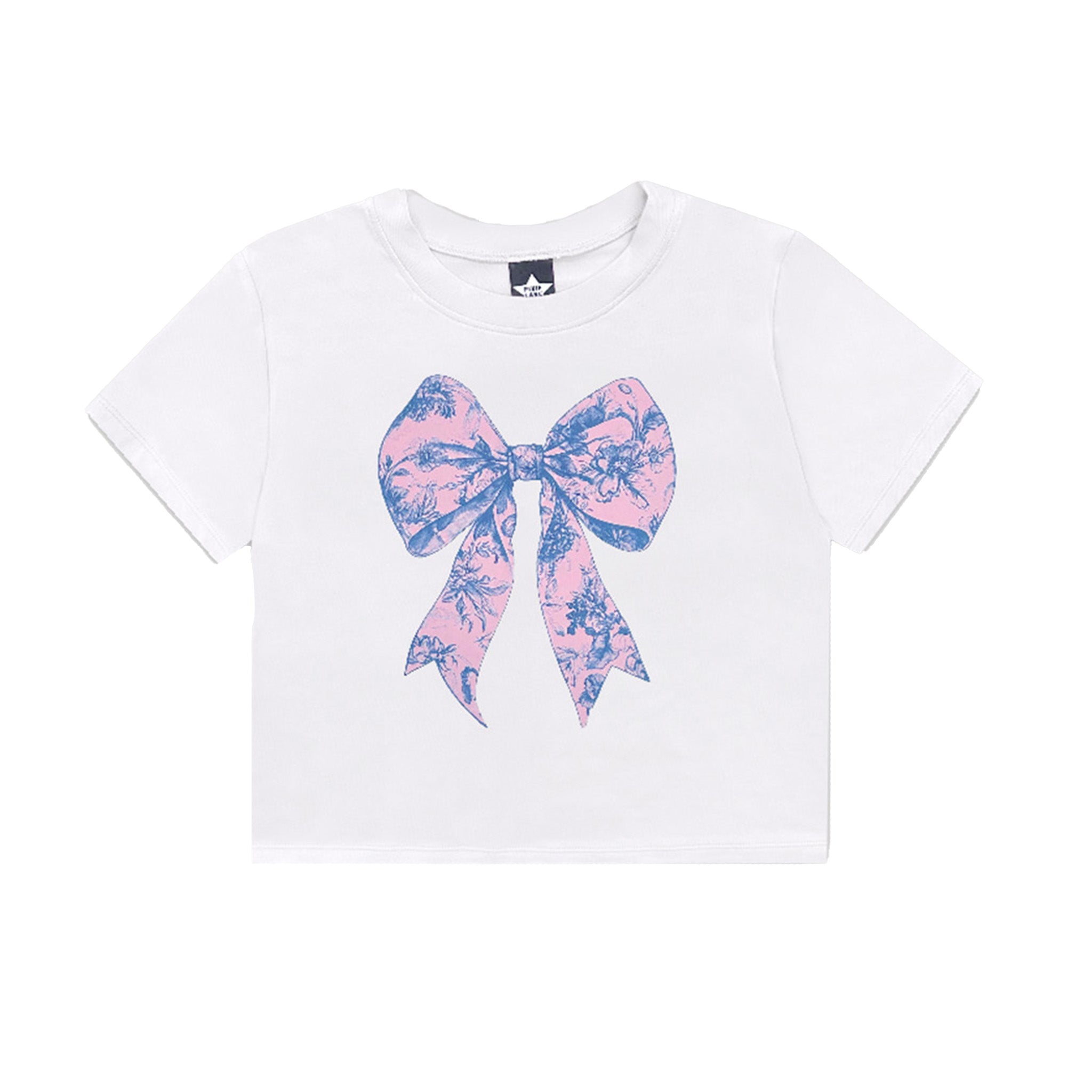 Floral Bow Tee - Denny's