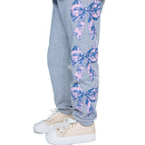 Floral Bows Leg Jogger - Denny's