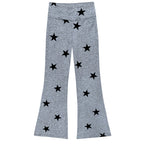 Black Stars Soft Flare Pant - Denny's