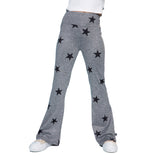 Black Stars Soft Flare Pant - Denny's