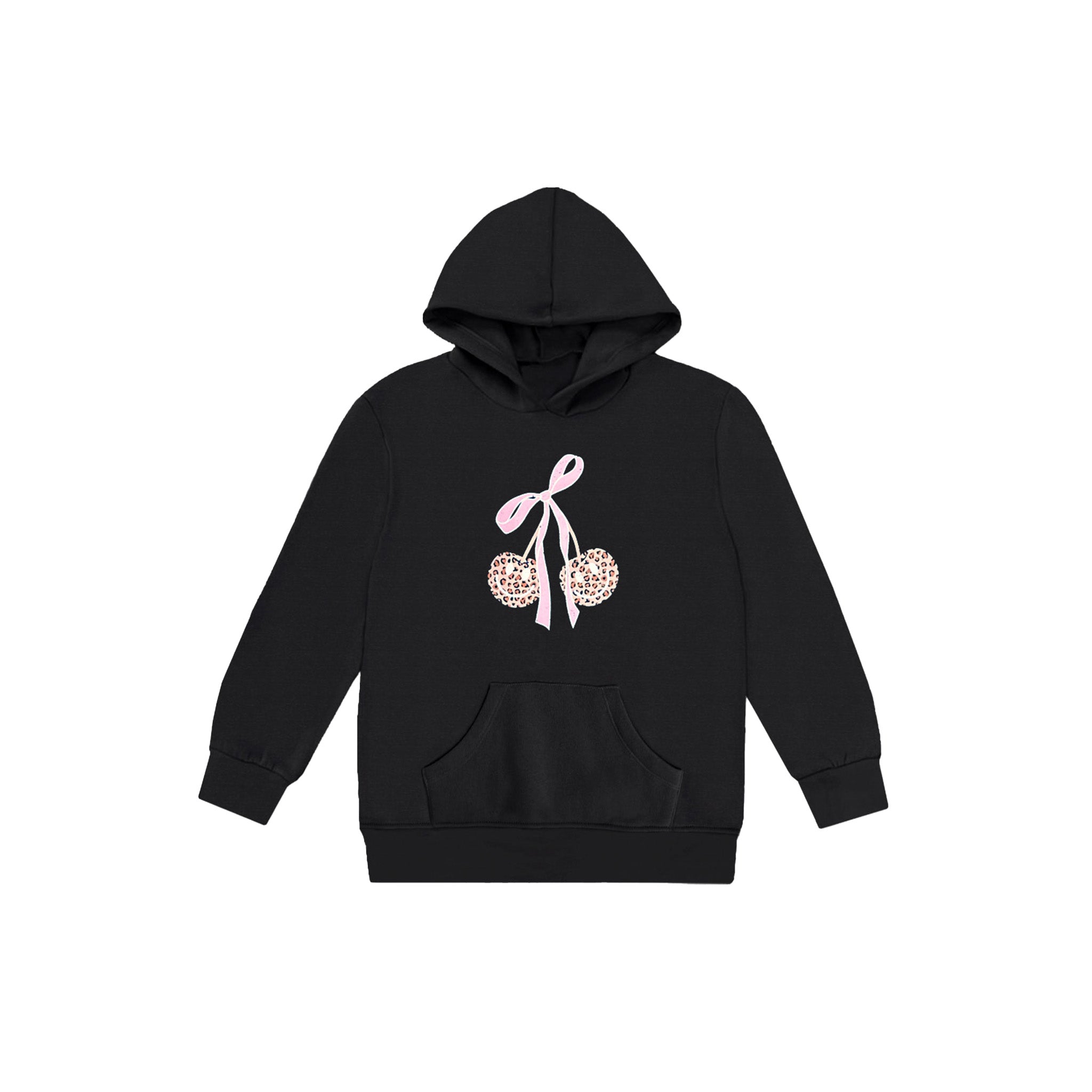 Leopard Cherry Hoodie - Denny's