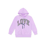Leopard Love And Bow Hoodie - Denny's