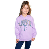 Leopard Love And Bow Hoodie - Denny's
