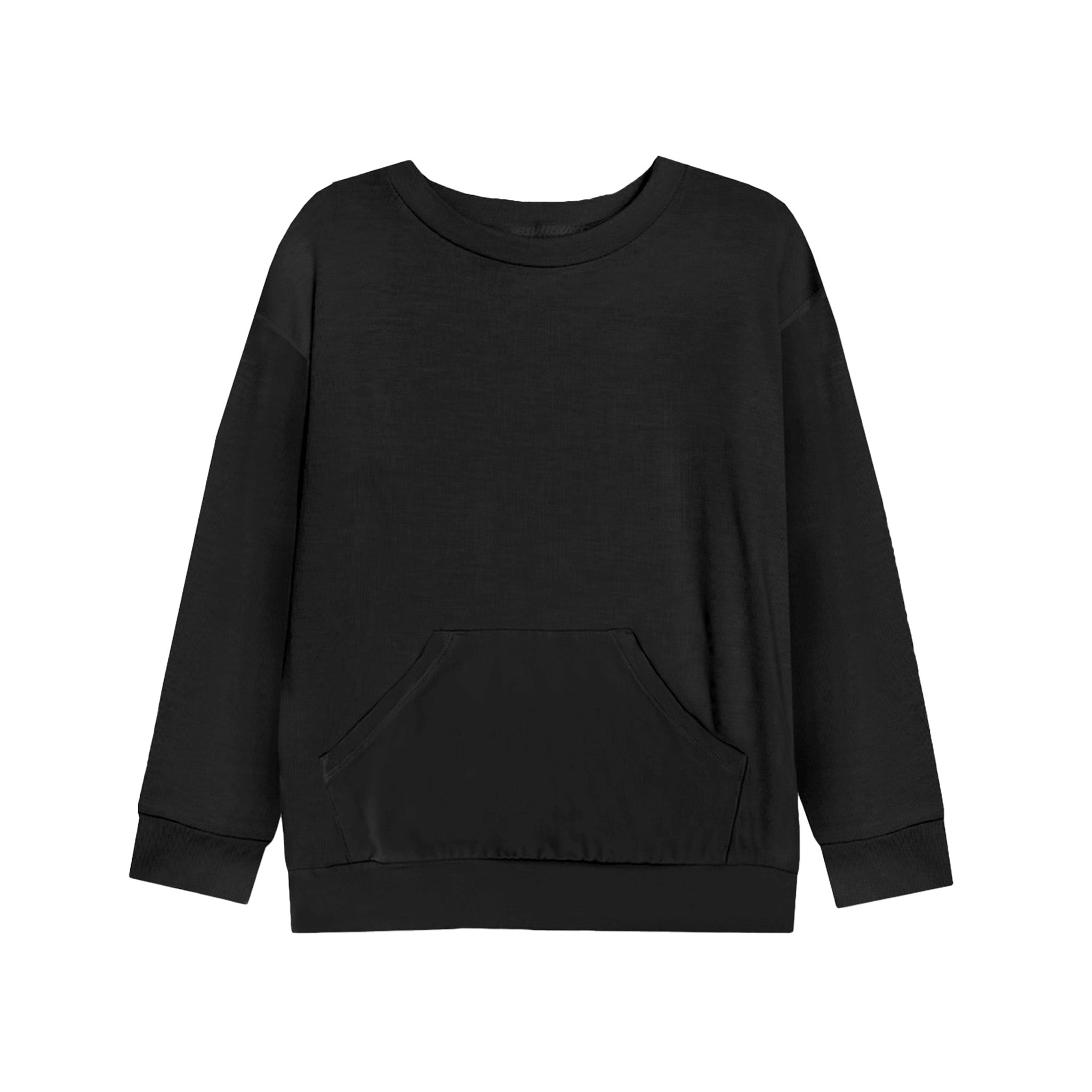 Long Sleeve Kangaroo Pocket Sweatshirt - Denny's
