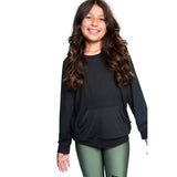 Long Sleeve Kangaroo Pocket Sweatshirt
