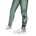 Butterfly Down Leg Legging - Denny's
