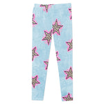 Allover Leopard Stars Soft Legging - Denny's