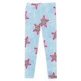Allover Leopard Stars Soft Legging - Denny's