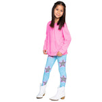 Allover Leopard Stars Soft Legging - Denny's