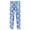 Pink Bows Leopard Foil Legging - Denny's