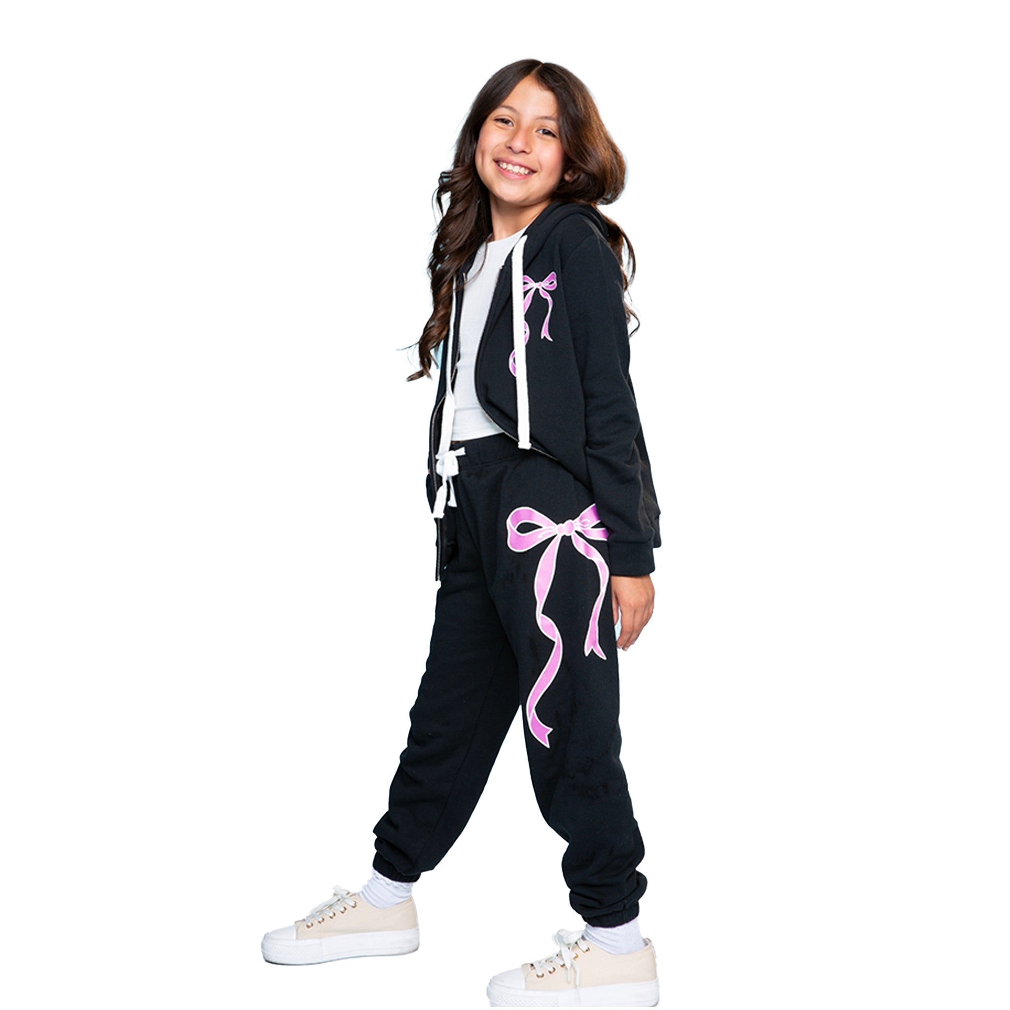 Pink Bow Jogger - Denny's