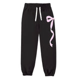 Pink Bow Jogger - Denny's